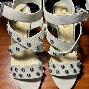 Grey Suede Circus heels